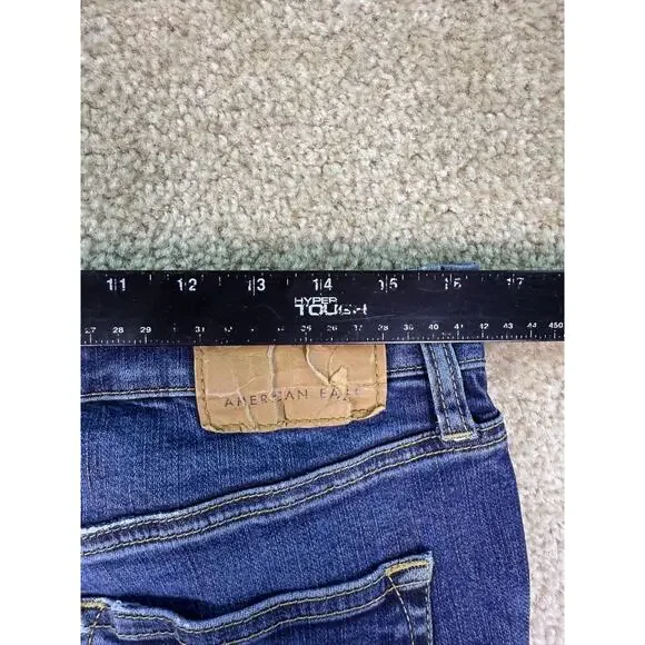 AE American Eagle Jeans Next Level Flex Slim Distressed 32 x 34 (33 inseam) C095 - Picture 14 of 16